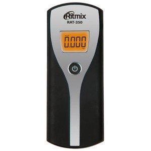 Алкотестер Ritmix RAT-350 серебристый 