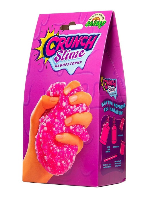 Игрушка-антистресс "Slime Лаборатория" Crunch, 100 г