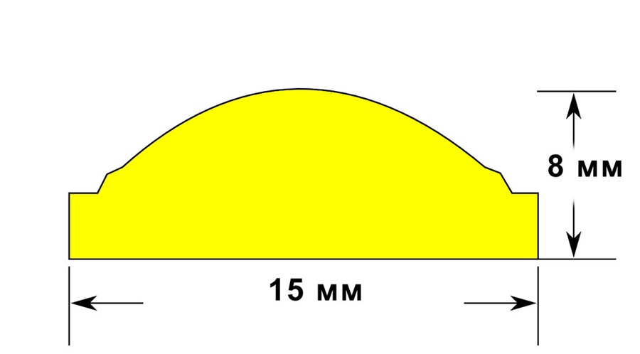 Багет интерьерный 815/2 -011  (2,5м)