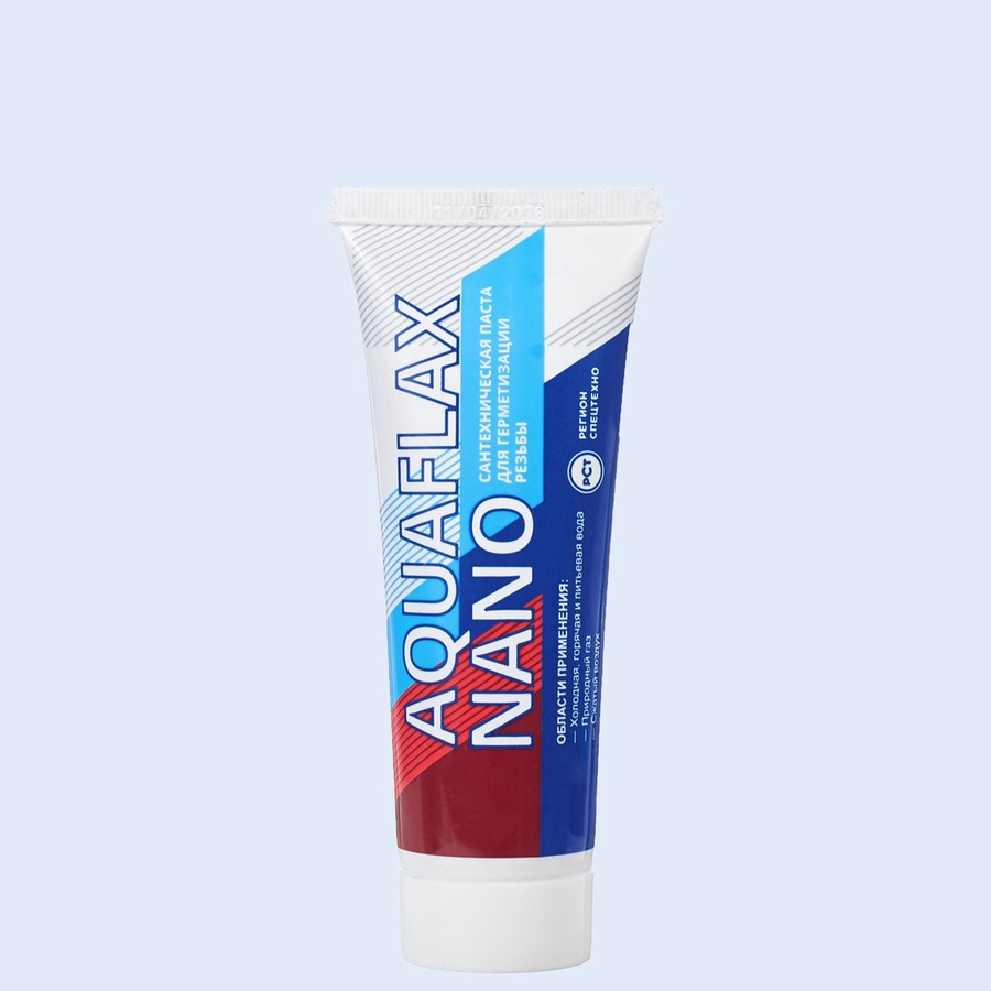 Паста уплотнительная Aquaflax nano 80 гр. (в тубе) (СантехМастер Групп)