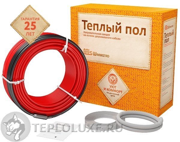 Кабель нагревательный "Warmstad" WSS 213,0м/3300 Вт