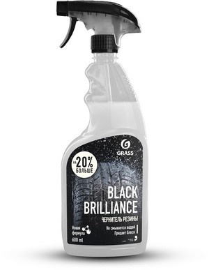 Полироль для шин GRASS Black Brilliance 0,6л арт,110399 Россия