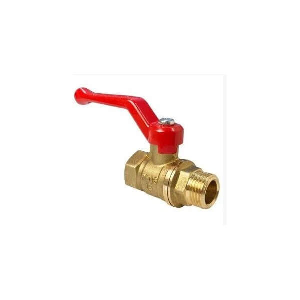Кран шар. латун. для воды 1Б27фт1М ВН/НР рычаг 1/2" (80/20) VALFEX 