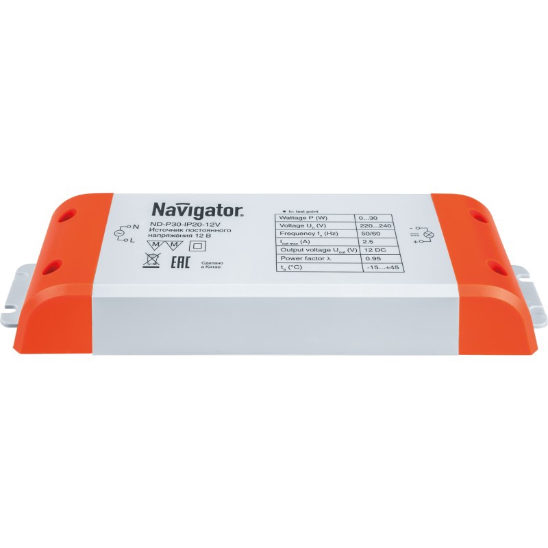 Драйвер Navigator 71 461 ND-P30-IP20-12V арт. 4271461 