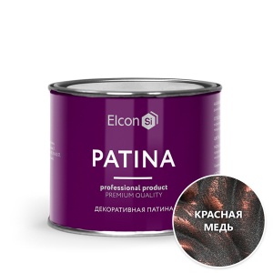 Краска кузнечная термост. Elcon Patina красная медь 200г 