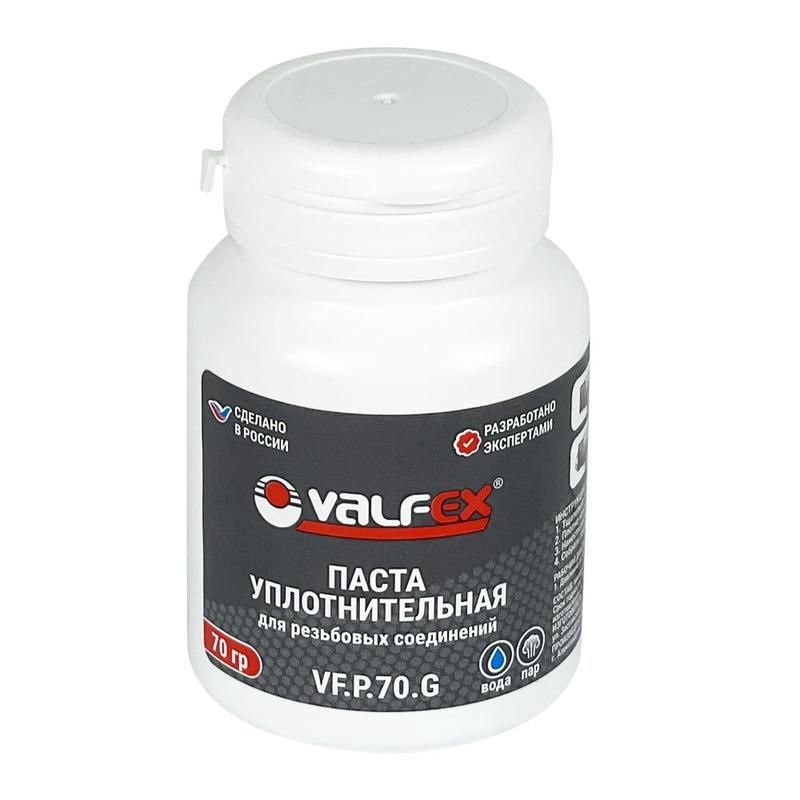 Паста уплотнительная VALFEX (вода/пар) 70 гр. арт. VF,P,70,G 