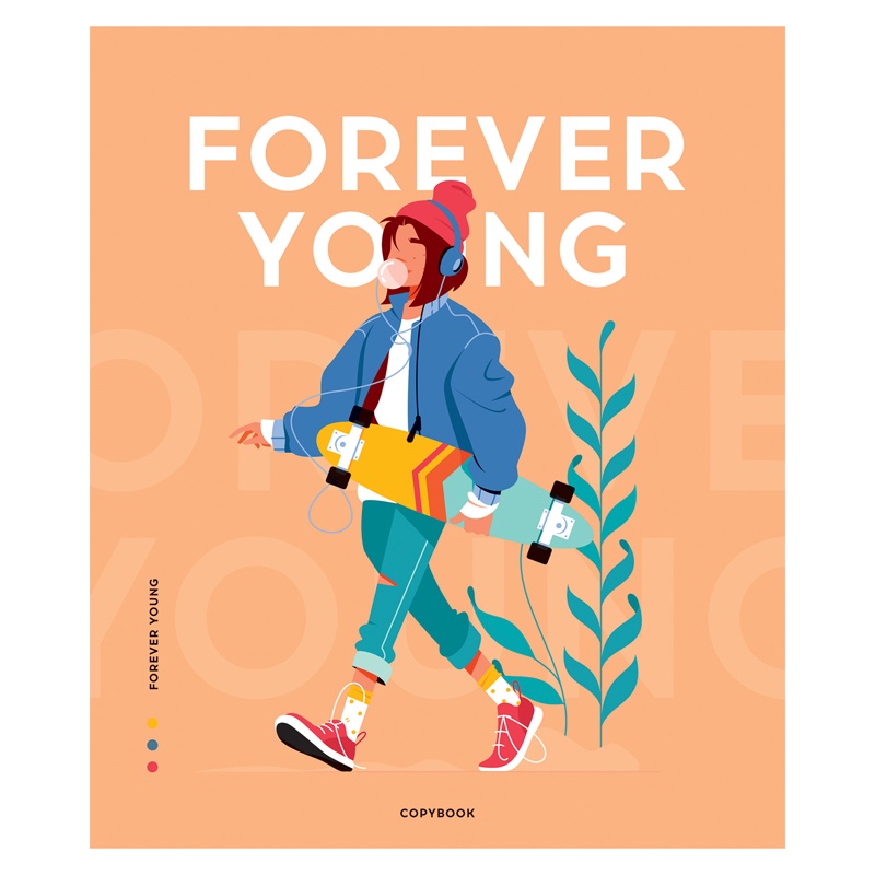 Тетрадь ArtSpace 96 л. "Стиль. Forever young" Т96к_45907