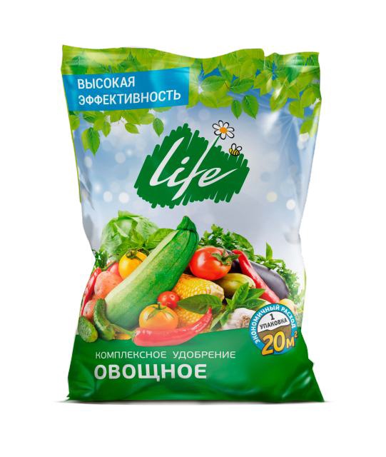 Удобрение Овощное Life 900г