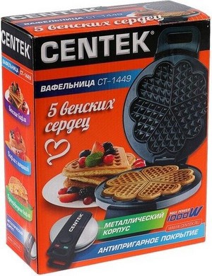 Вафельница Centek арт. СТ-1449 