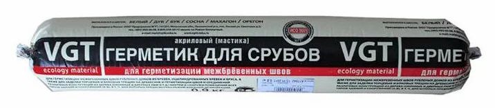 Герметик акриловый Мастика для срубов белый