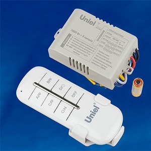 UCH-P005-G3-1000W-30M Пульт управления светом : 3 канала*1000Вт. ТМ Uniel