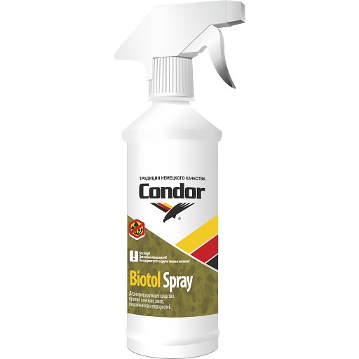 Средство против плесени, мхов, водорослей Condor Biotol Spray 500г