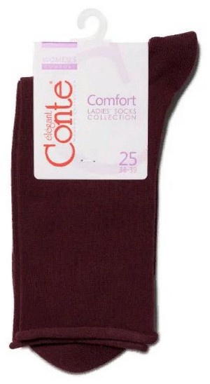 Носки женские CONTE ELEGANT COMFORT, р.23, 000 лиловый