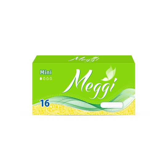 Тампоны гигиенические "Meggi" Mini-16, MEG 7080