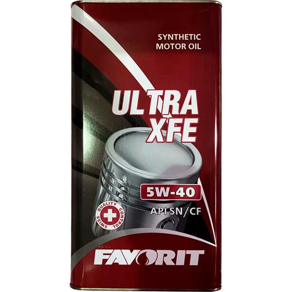 Масло моторное FAVORIT Ultra XFE 5W-40 API SN/CF 1л Metal