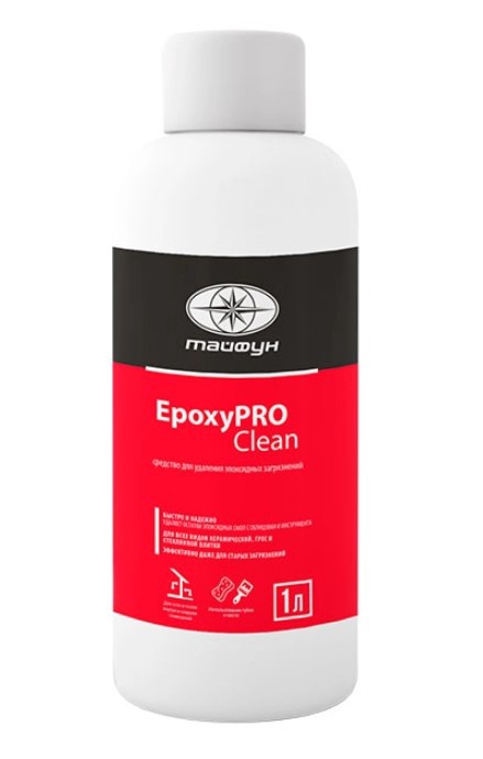 Средство для удаления эпоксидных загрязнений Тайфун EpoxyPRO Clean 1 л. арт. 616 