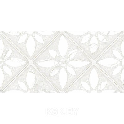Плитка керамическая декоративная Alcazar Fresco BIII 1сорт белый 600х300х9 