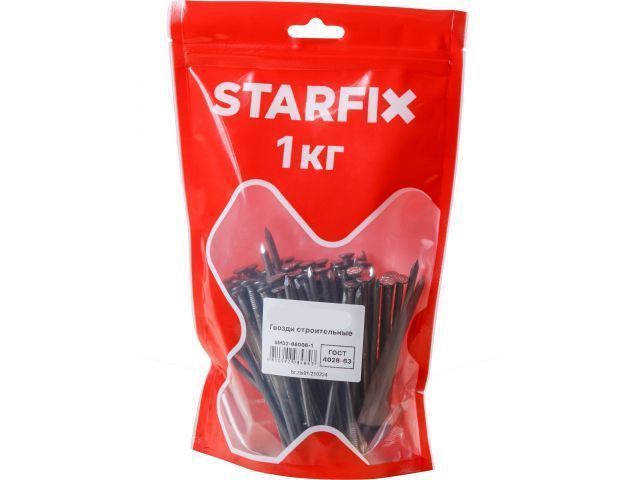 Гвозди строительные STARFIX ГОСТ 4028-63 4.0х100 мм 1 кг арт. SMD2-65988-1 