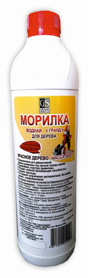 Морилка   "Красное дерево" 500 г (16шт)*