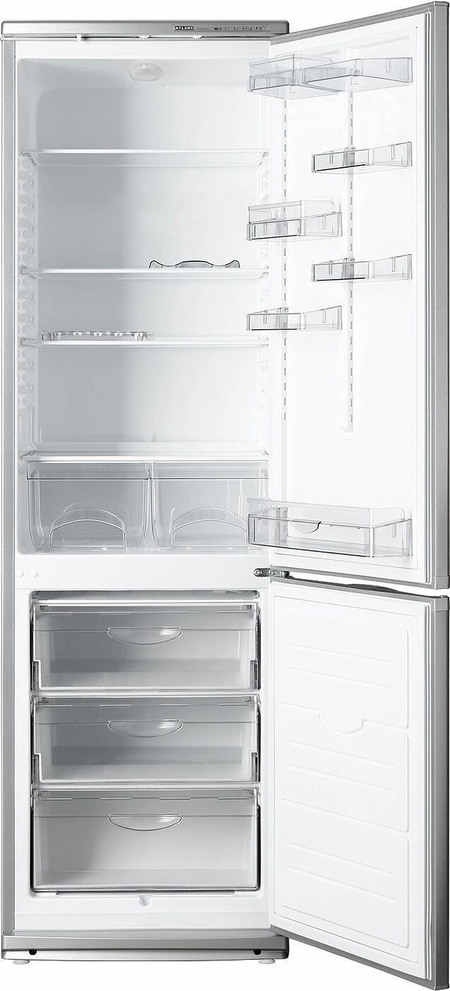 Холодильник-морозильник ATLANT ХМ-6024-080 серебристый 