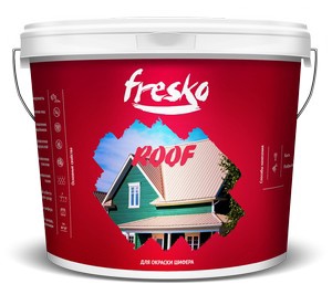 Краска для шифера "FRESKO ROOF" Кирпичная, 5,0 кг.