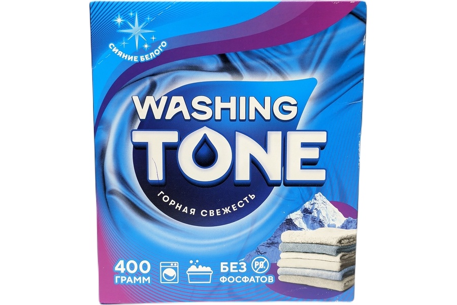 Стиральный порошок Washing Tone Горная свежесть Автомат 400 гр. 