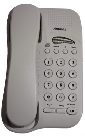 Аппарат телефонный АТТЕЛ-207 кремовый 