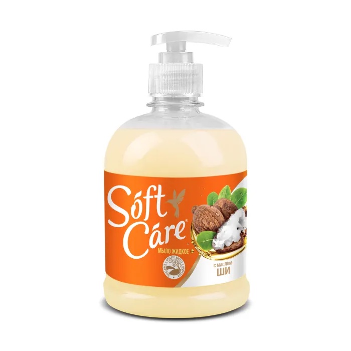 Мыло жидкое Soft care масло карите 0,5 л 