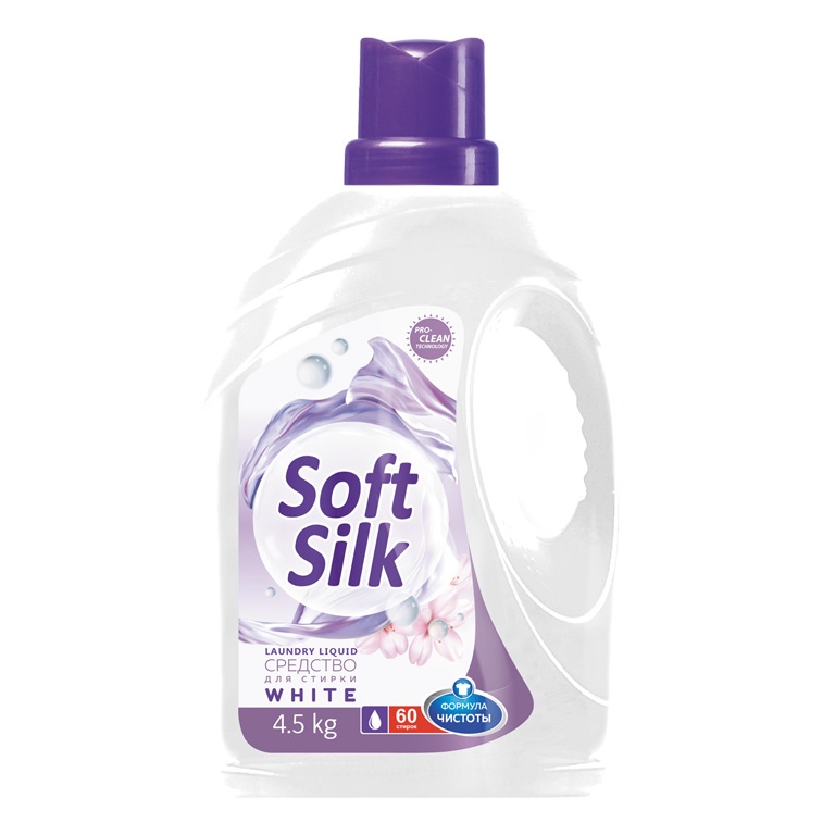 Средство моющее Soft Silk White 4.5кг 