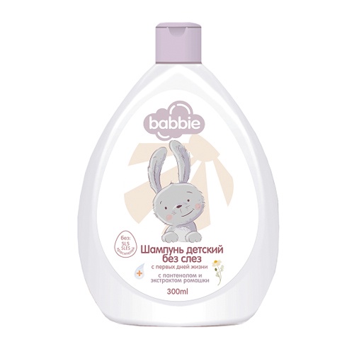 Шампунь детский Babbie без слез 300г 