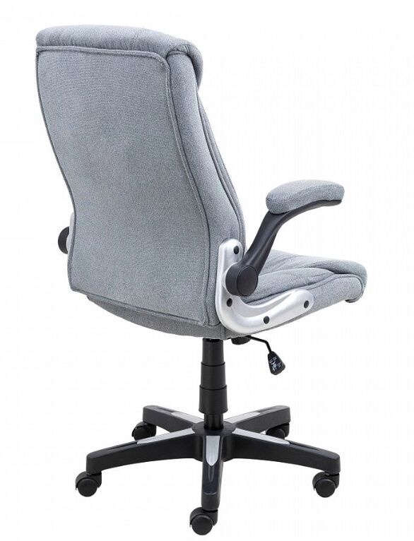 Кресло поворотное "GALIO" велюр серый арт. 86372
