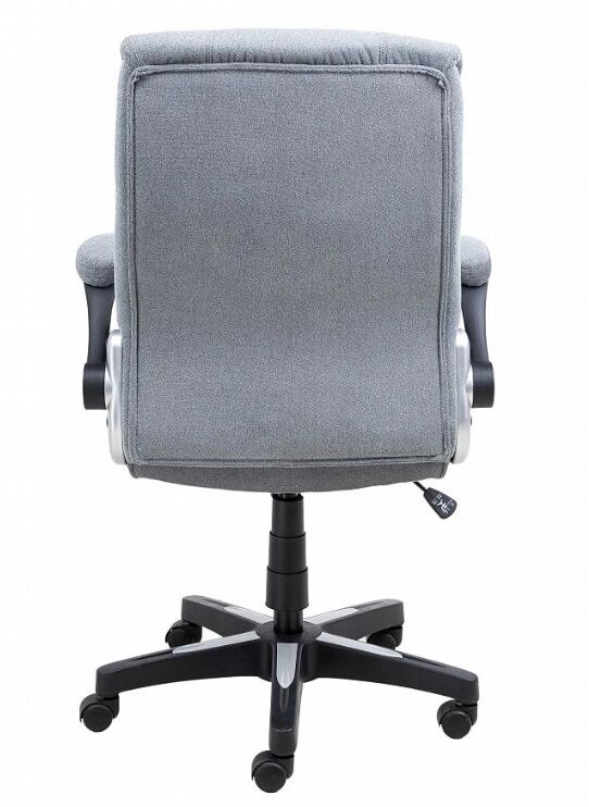 Кресло поворотное "GALIO" велюр серый арт. 86372