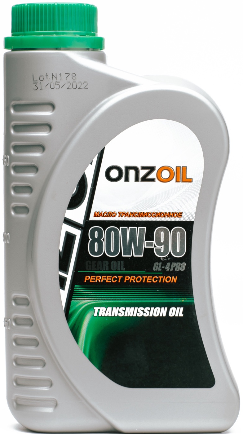 Масло трансмиссионное ONZOIL GEAR OIL 80W-90 GL-4 Pro 0,9 л.