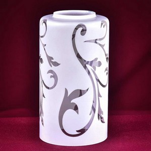 Плафон цилиндр 384М/0 б.с. декор. Ф80