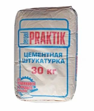 Смесь цементная Praktik для внутренних и наружных работ 30 кг. 