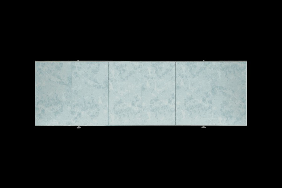 Экран под ванну Мрамор голубой 1.2м 