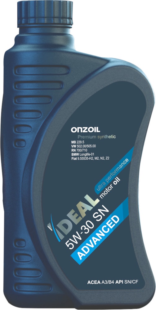 Масло моторное синтетическое ONZOIL IDEAL 5W-30 SN 0,9 л.