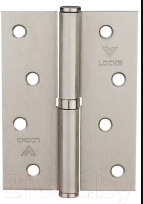Петля дверная врезная левая LOCKIT 100х75х2,5 арт. MS4030-1BB L(SN) 