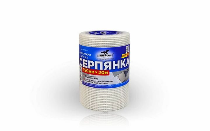 Серпянка MUSTANG 150ммх20м 