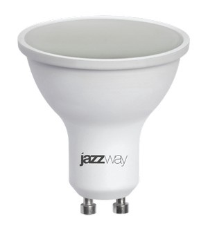 Лампа светодиодная Jazzway LED9-PLED-SP-3000К-GU10 1/50