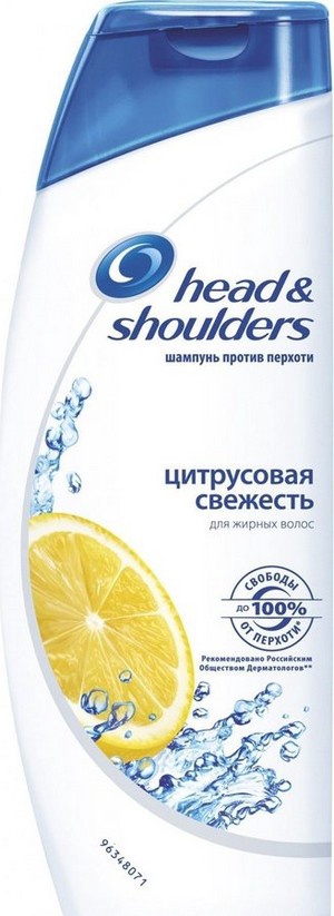HEAD & SHOULDERS Шампунь против перхоти Цитрусовая свежесть 400мл