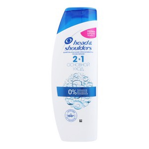 HEAD & SHOULDERS Шампунь и бальзам-ополаскиватель против перхоти 2в1 Основной уход 400мл