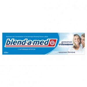 BLEND-A-MED Зубная паста Анти_Кариес Деликатное отбеливание 100мл