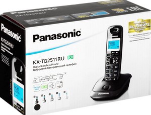 Телефон беспроводной DECT Panasonic арт. KX-TG2511RUT 