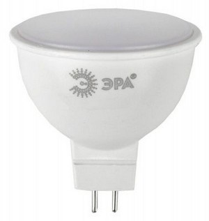 Лампа светодиодная ЭРА LED MR16-10W-827-GU5.3 (диод, софит, 10Вт, тепл., GU5.3) (10/100/4000)