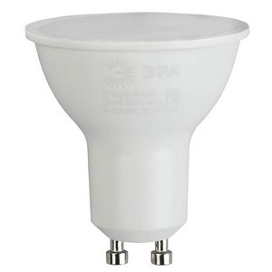 Лампа светодиодная ЭРА LED MR16-7W-865-GU10 ECO  (диод, софит, 7Вт, хол, GU10