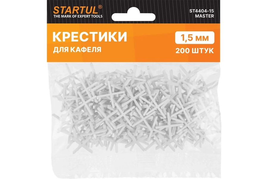 Крестик для кафеля STARTUL MASTER 1,5 мм., 200 шт. арт. ST4404-15 