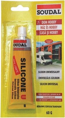 Силикон универсальный "Soudal" бесцветный 60 г