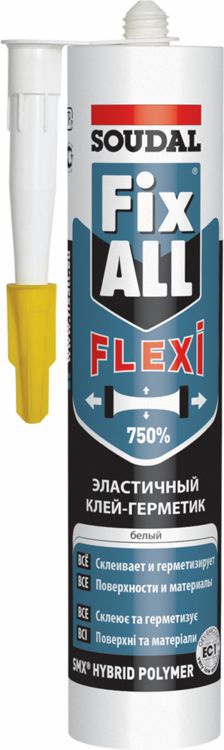 Клей-герметик гибридный "Soudal" Fix All Flexi коричневый 290 мл