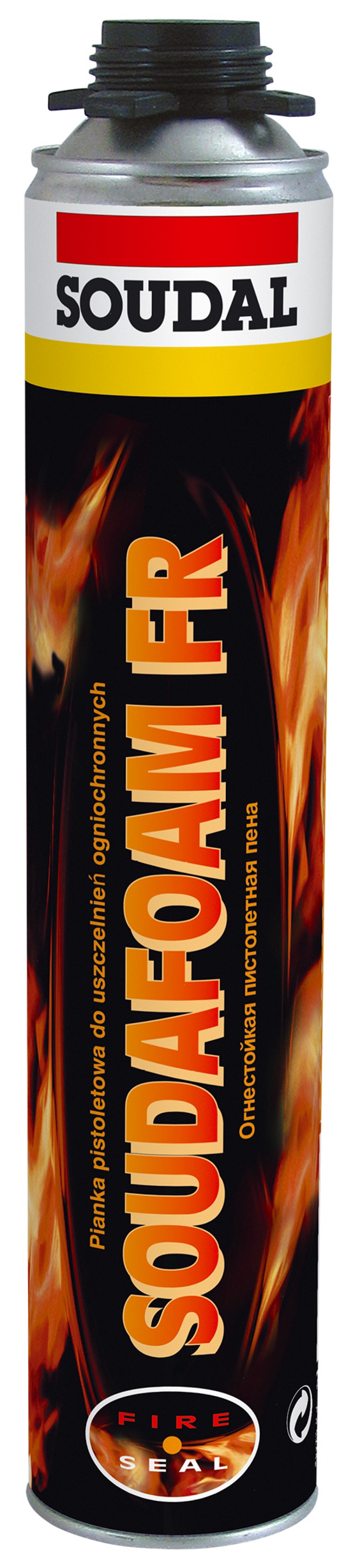 Пена монтажная огнестойкая Soudal Soudafoam FR 0,75л